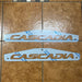 Cascadia Stainless Steel Mud Flap Weights – Pair (Laser-Cut Logo, Made in USA) - The New Vernon Truck Wash