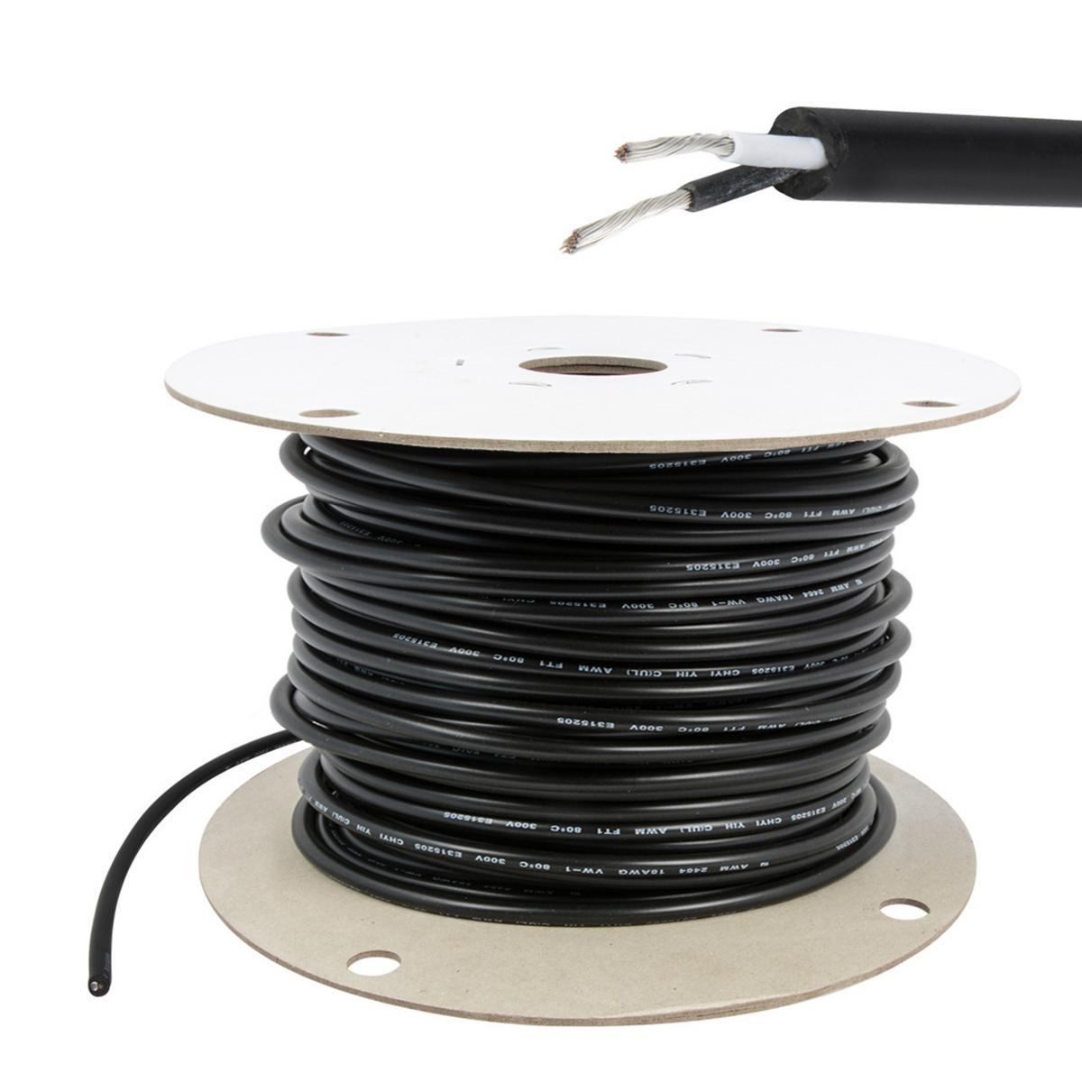 Continuous Parallel Wire | Black and White | Grand General