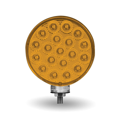 TRUX Amber / Red Round Double Face LED with Reflector - The New Vernon Truck Wash