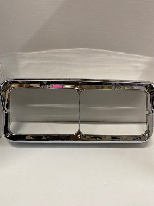 Dual 4 x 6 Rectangular Headlight Bezel