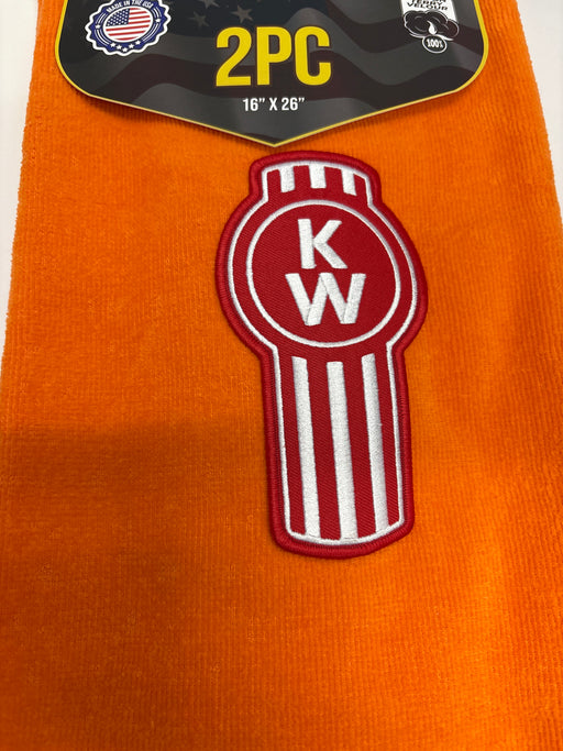 Kenworth Door Handle Rag - Modern Logo - The New Vernon Truck Wash