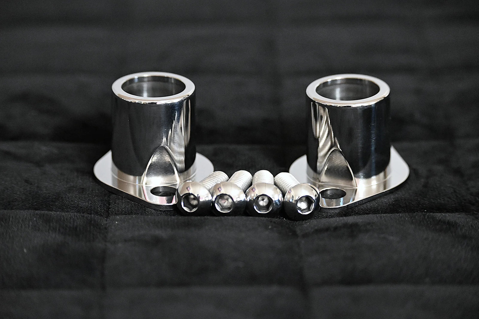GGE Products - 304 Stainless Peterbilt 379/389 Wiper Post Covers