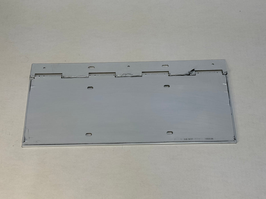 Stainless 1 License Plate Holder