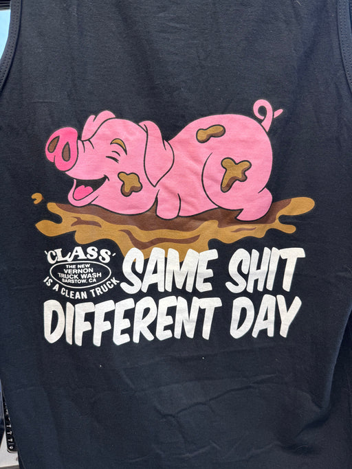 Playful Pig - Logo Men’s Tank Top - The New Vernon Truck Wash