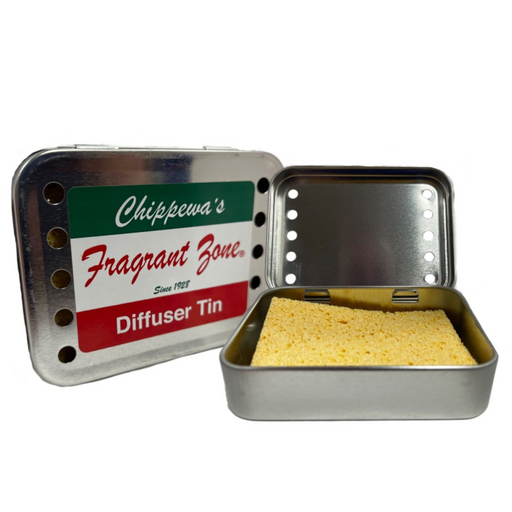 Chippewa Fragrant Zone Rectangular Diffuser Tin – 4.5" Metal Case - The New Vernon Truck Wash