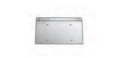 Roadworks Hinged License Plate Holder - One Plate