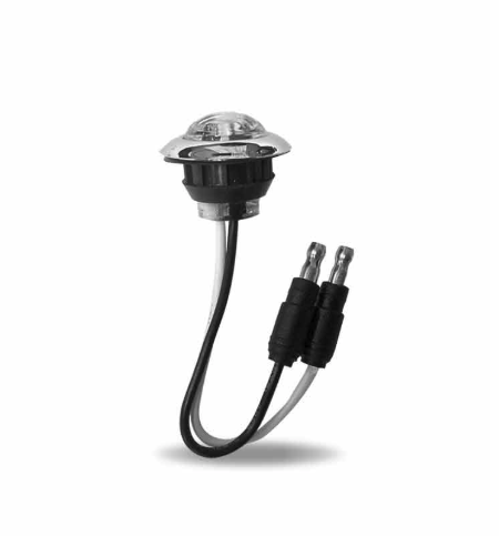 3/4" Round Red LED Clearance Marker Light – Trux Accessories – TLED-B4R - The New Vernon Truck Wash