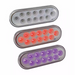 6" Red to Purple Dual Revolution Oval LED Light – Trux Accessories TLED-OXRP - The New Vernon Truck Wash
