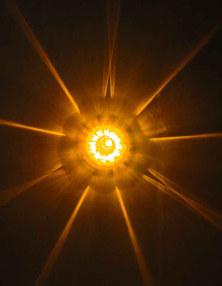 Amber Star-Burst Watermelon LED Light – 19 Diodes – Trux TLED-WTA - The New Vernon Truck Wash