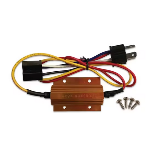 80W Headlight Load Resistor – H4 Male to H4 Female Connector – Trux TU-1039 - The New Vernon Truck Wash