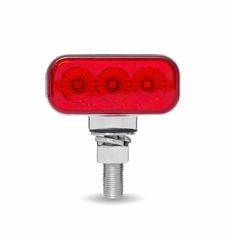 Amber/Red Mini Double Face Rectangular LED Clearance Marker Light with Reflector – 1.5″ x 3″ – 10 Diodes – Trux TLED-DR1 - The New Vernon Truck Wash