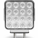Amber/Red Double Face Square Reflector LED Turn & Marker Light – Dual Post – 38 Diodes – Clear Lens – Trux TLED-SDXC - The New Vernon Truck Wash