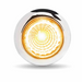 Trux 3/4″ Amber Marker to White Auxiliary Round Reflector LED Light – Dual Revolution – 1 Diode - The New Vernon Truck Wash