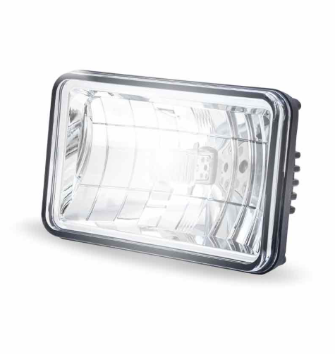 4" x 6" LED Reflector Headlight – Low Beam – 1700 Lumens – Trux TLED-H2 - The New Vernon Truck Wash