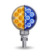 Trux TLED-DL3XB 3" Dual Revolution Amber/Red to Blue Mini Double Face LED Light – 28 Diodes with Reflector - The New Vernon Truck Wash