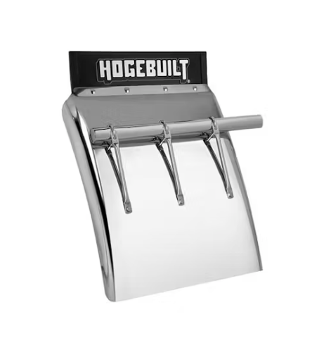 Hogebuilt U-Bolt Style Stainless Steel Quarter Fender Kit – 30″ & 34″ Drop Options – Fits Kenworth, Peterbilt, Freightliner - The New Vernon Truck Wash