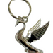 Classic Flying Swan Keychain – Chrome Finish (Peterbilt Style) - The New Vernon Truck Wash