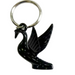Classic Flying Swan Keychain – Chrome Finish (Peterbilt Style) - The New Vernon Truck Wash