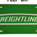 Freightliner Acrylic Vanity Plate – 100% Laser-Cut, Colored-Mirror Finish (Made in USA) - The New Vernon Truck Wash