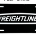 Freightliner Acrylic Vanity Plate – 100% Laser-Cut, Colored-Mirror Finish (Made in USA) - The New Vernon Truck Wash