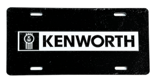 Kenworth Acrylic Vanity Plate – Laser-Cut Colored Mirror Finish (Made in USA) - The New Vernon Truck Wash