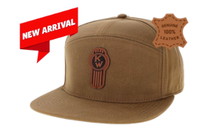 Kenworth Flat Brim Hat – 7-Panel Snapback Trucker Cap - The New Vernon Truck Wash