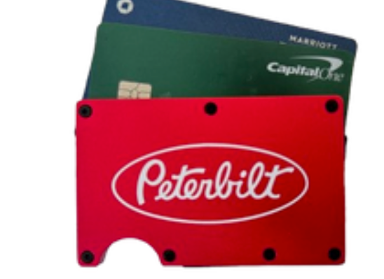 Peterbilt RFID Blocking Money Clip Wallet – Ultra Slim Logo Wallet - The New Vernon Truck Wash