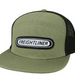 Freightliner Flat Brim Hat – 7-Panel Snapback Truck Cap - The New Vernon Truck Wash