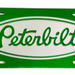 Green Peterbilt Acrylic Vanity Plate - The New Vernon Truck Wash