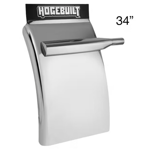 Hogebuilt M-Series 430 Stainless Steel Quarter Fender Kit (Pair) – 30" or 34" Drop – Fits Peterbilt, Kenworth, Freightliner - The New Vernon Truck Wash