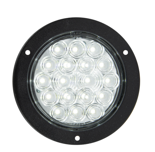 Grand General 4" Fleet White 18 LED Light with Black Flange – Older Packaging Discount - The New Vernon Truck Wash