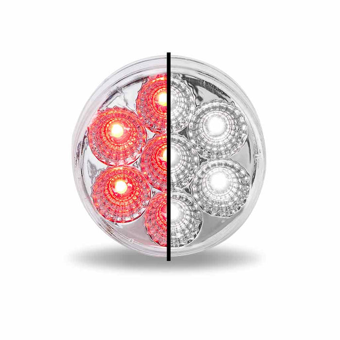 2" & 2.5" Red Marker to White Auxiliary Round LED Light