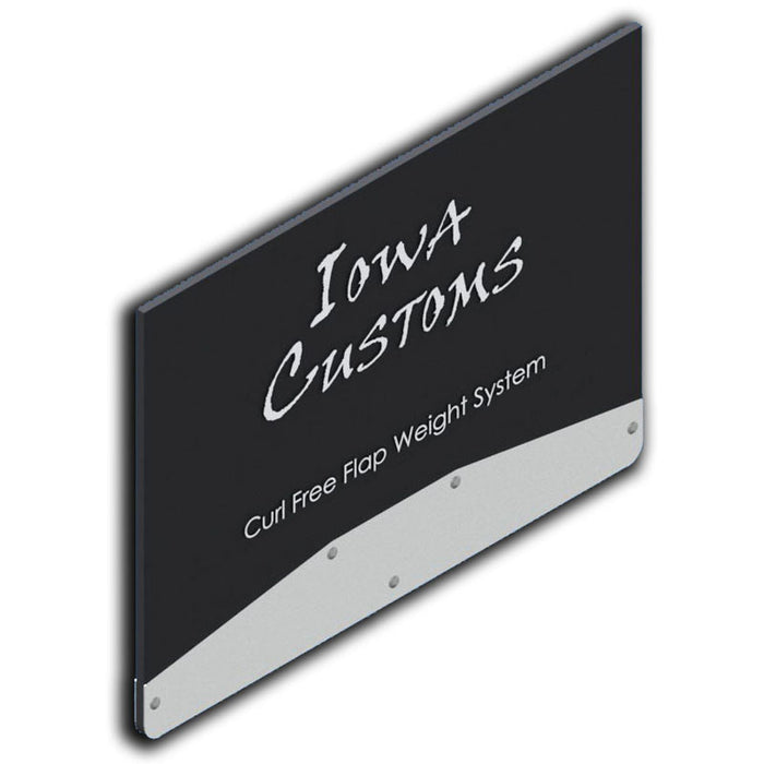 Iowa Customs - Tapered Design Stainless Steel Mud Flap Weights