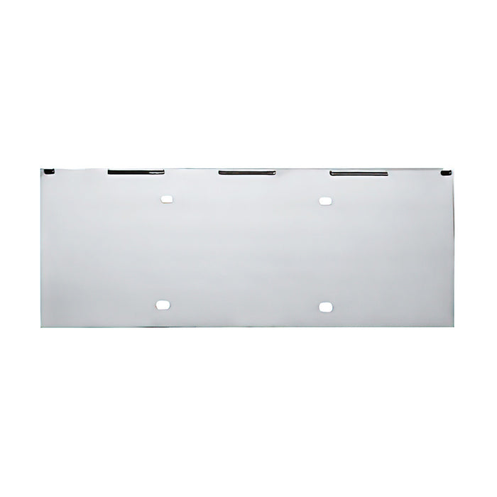 Stainless 1 License Plate Holder