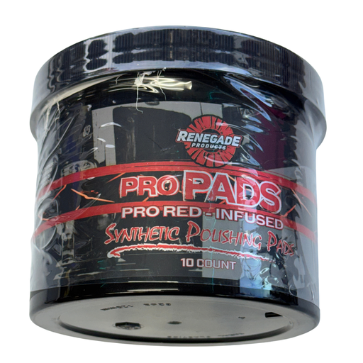 Renegade – Pro Red-Infused Polishing Pads - The New Vernon Truck Wash