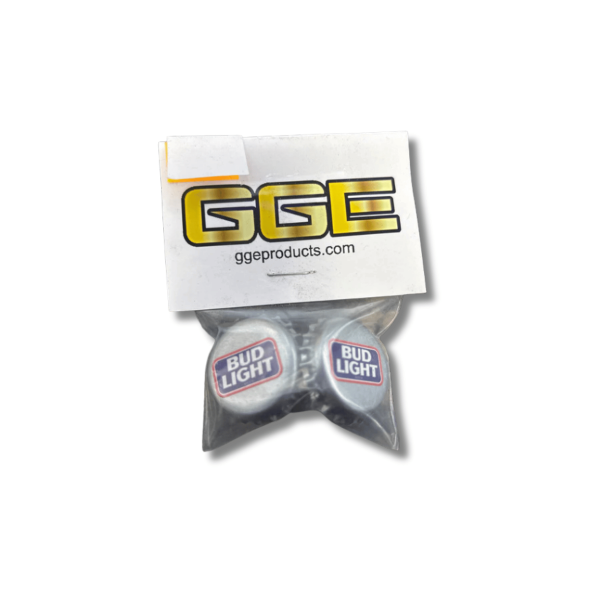 Bottle Cap Valve Stem Cap – Budlight Silver | GGE Products