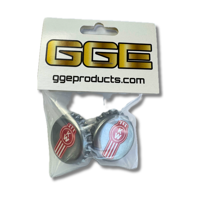 Bottle Cap Valve Stem Cap – Kenworth Silver | GGE Products