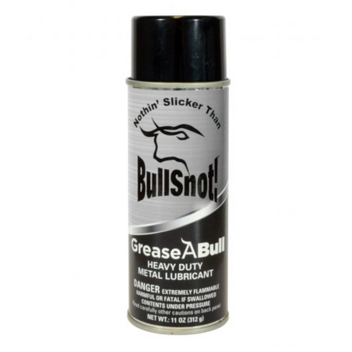 BullSnot GreaseABull | 11 oz Heavy-Duty Spray Grease | Water-Resistant & Heat-Tolerant | Brown Ox Ventures