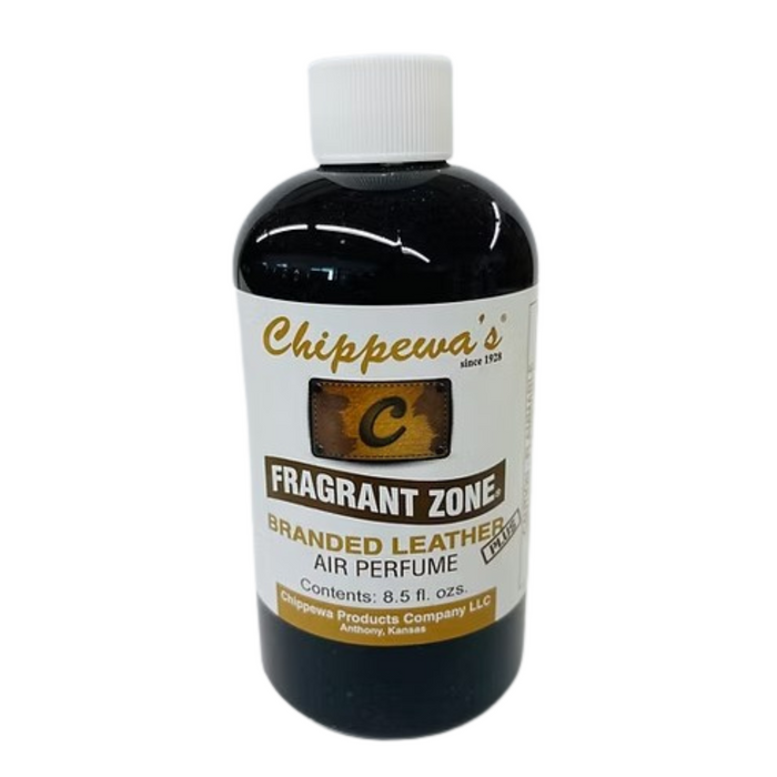 Air Freshener | 8.5 oz Bottle | Branded Leather | Chippewa's Fragrant Zone
