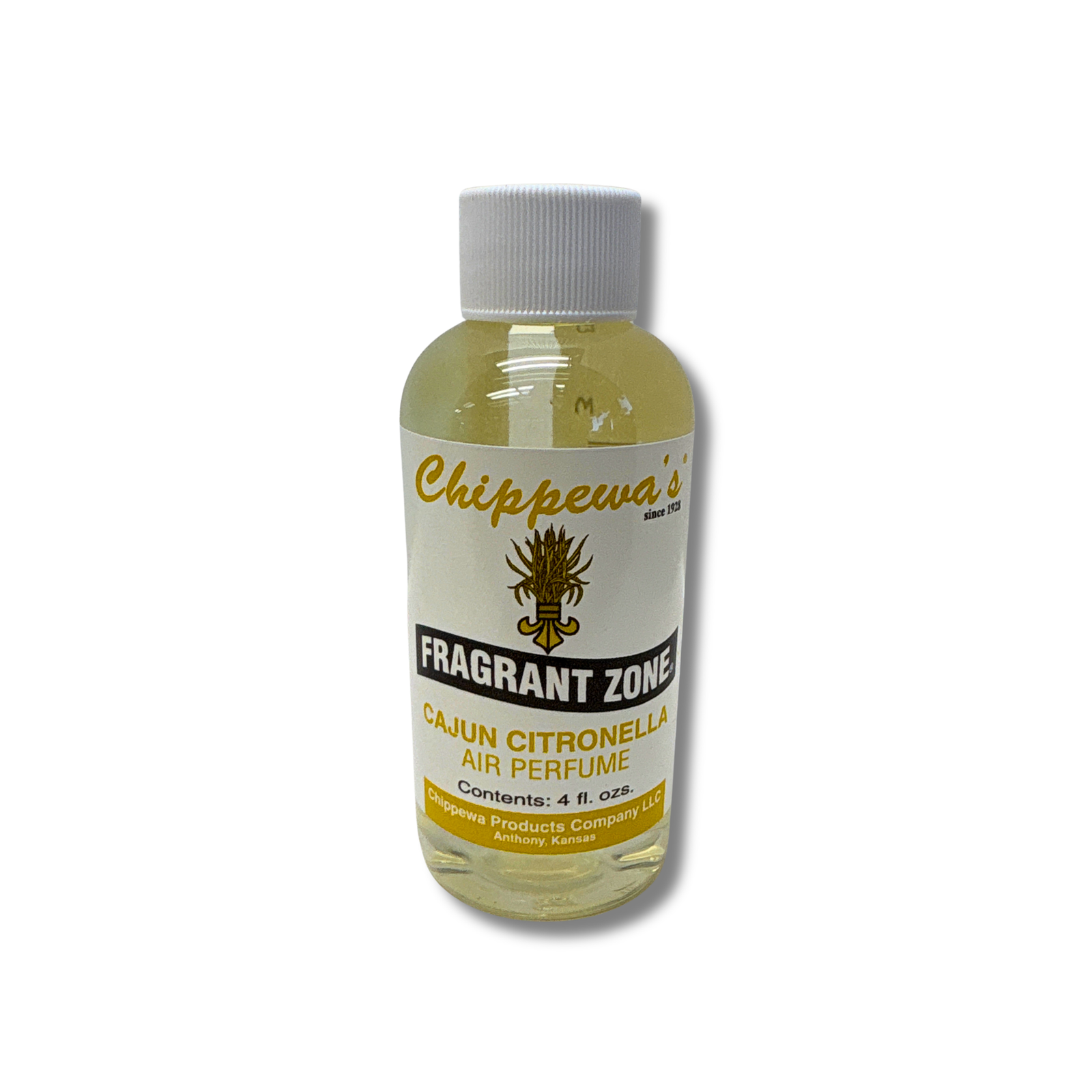 Air Perfume | 4 oz Bottle | Cajun Citronella | Chippewa's Fragrant Zone