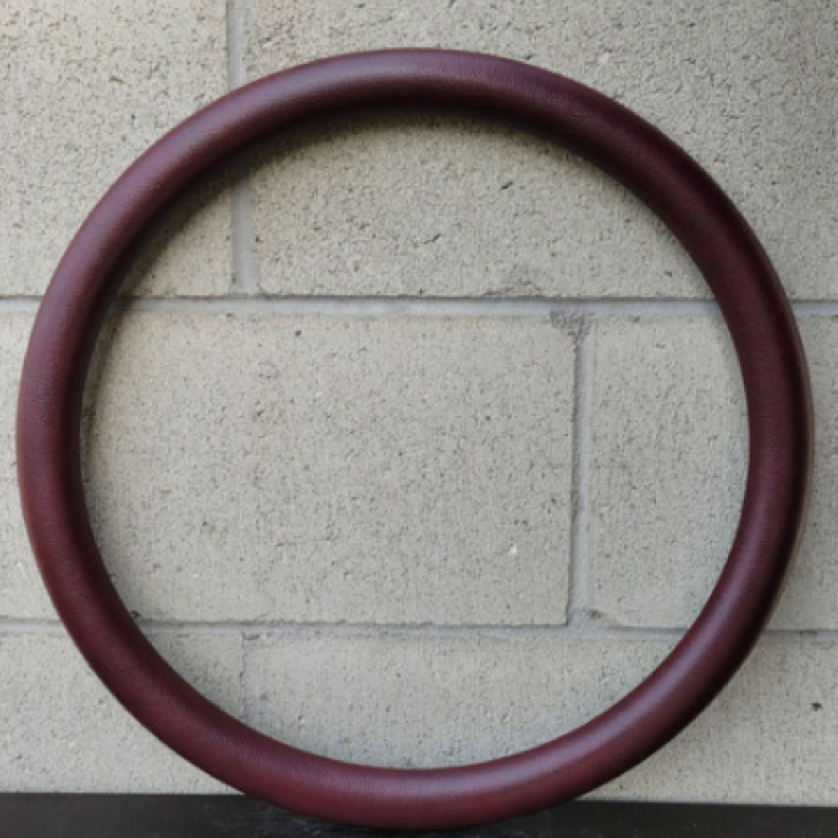 Forever Sharp 16 Inch Half Wrap Steering Wheel Cover | Plum Purple Vinyl | Forever Sharp