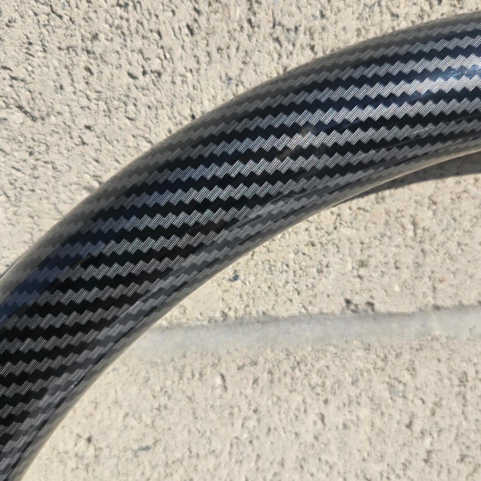 Forever Sharp 18 Inch Half Wrap Steering Wheel Cover Replacement | Hydro Dipped Carbon Fiber | Forever Sharp