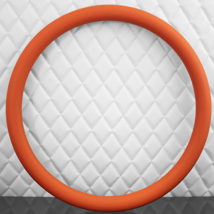 Forever Sharp 18 Inch Half Wrap Steering Wheel Cover Replacement | Orange | Forever Sharp