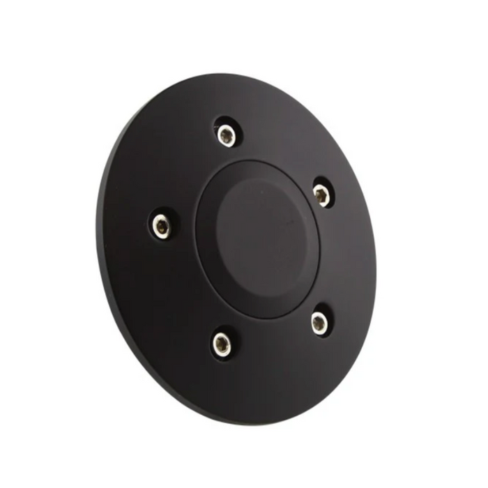 5-Hole Horn Button | Black | Fits 16" & 18" Semi-Truck Steering Wheels | Forever Sharp