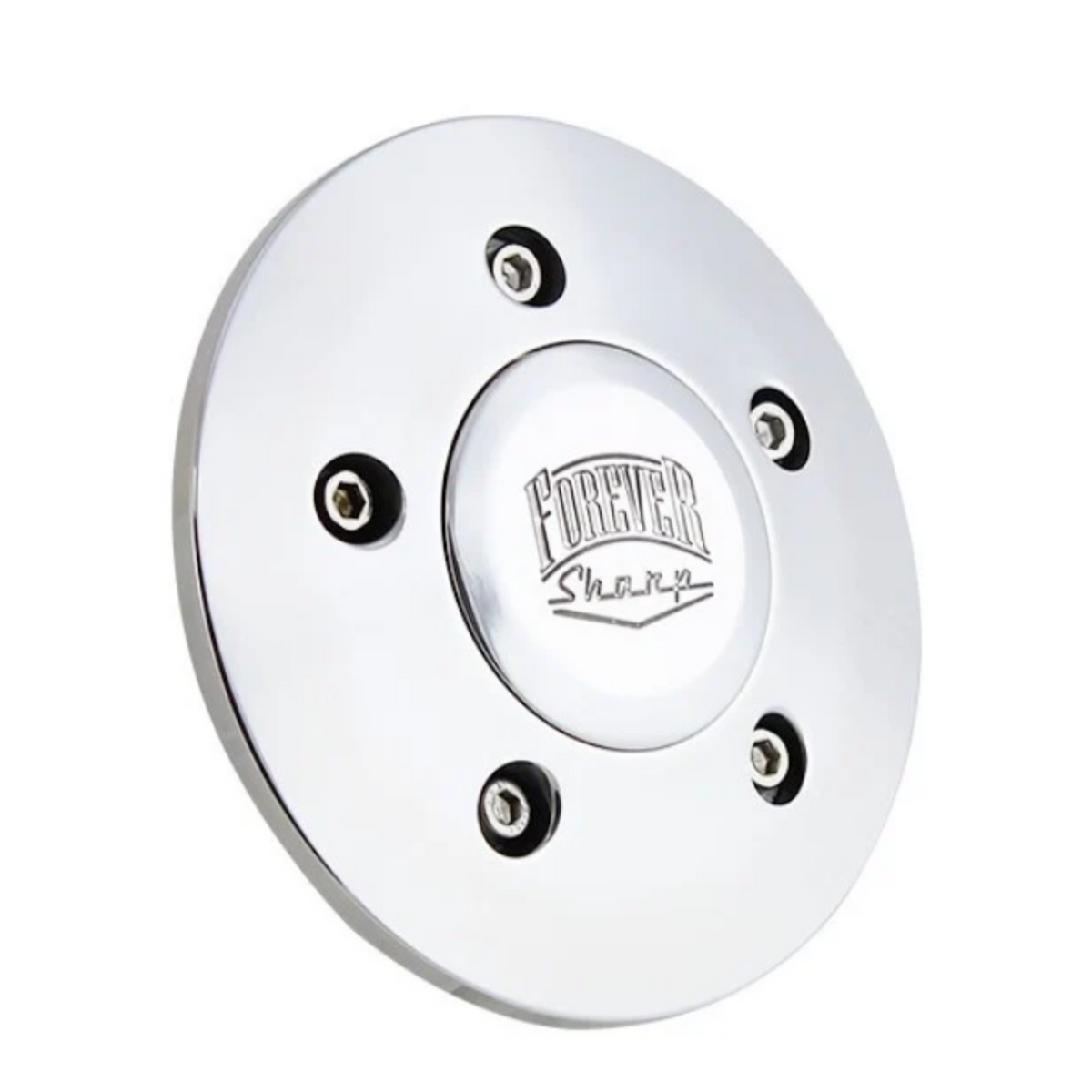 5-Hole Horn Button | Forever Sharp Polished | Fits 16" &amp; 18" Semi-Truck Steering Wheels | Forever Sharp