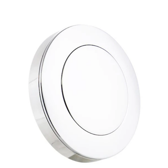 Solid Chrome Horn Button | Fits 16" & 18" Steering Wheels | Forever Sharp