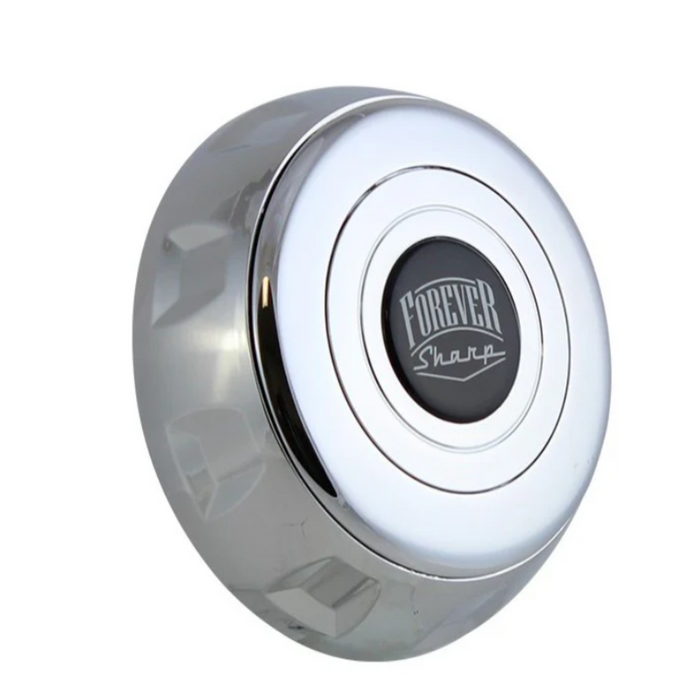 Traditional 5-Hole Horn Button | Chrome | Forever Sharp