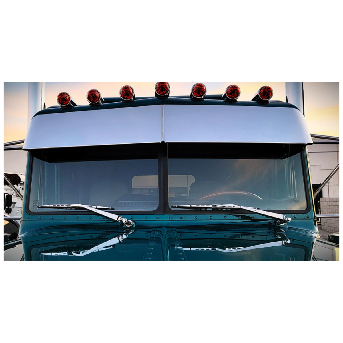 304 Stainless Steel Wiper Arm &amp; Blade Kit for Peterbilt 1987–2024 | GGE Products