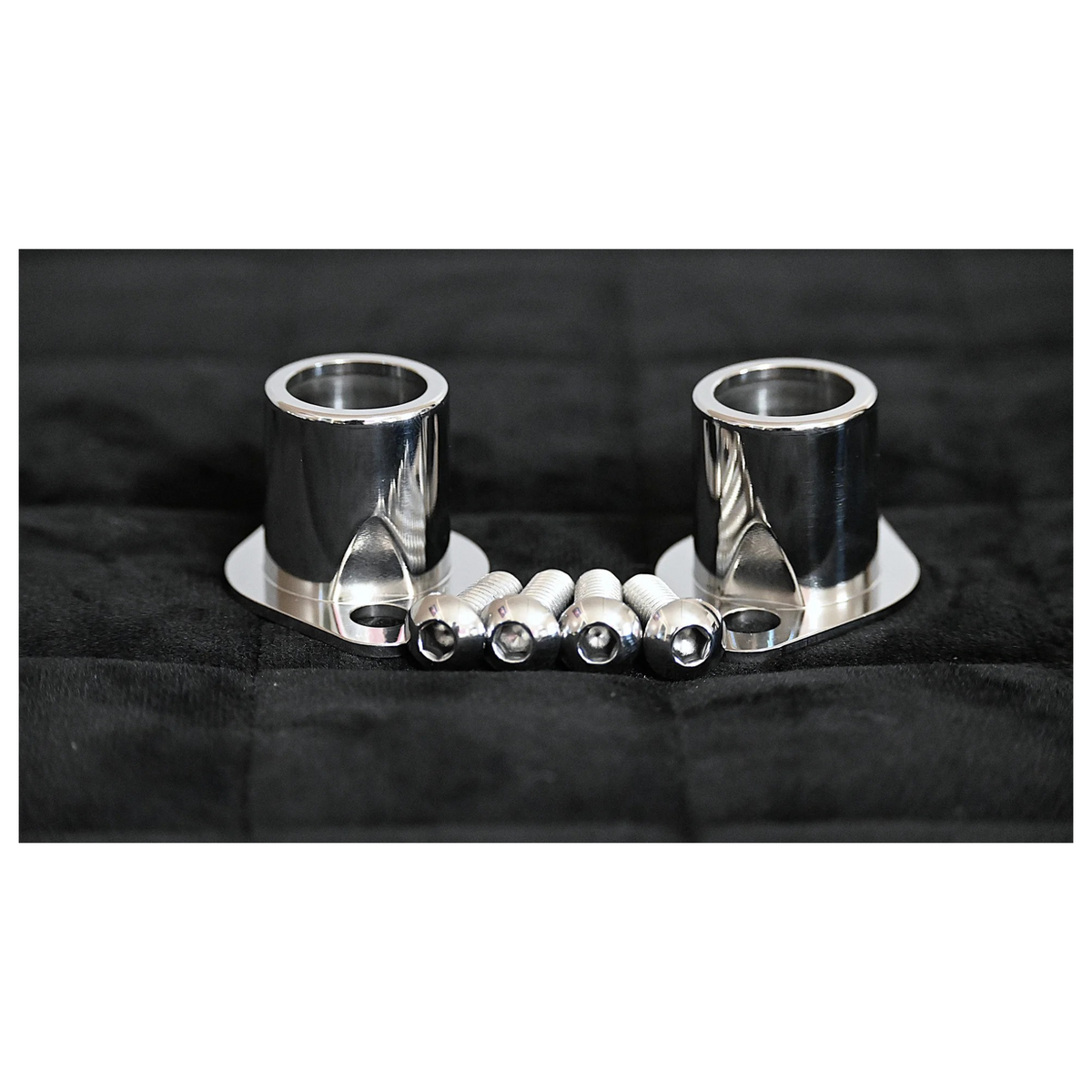 304 Stainless Steel Wiper Post Covers for Peterbilt 379/389 | Pair | GGE Products