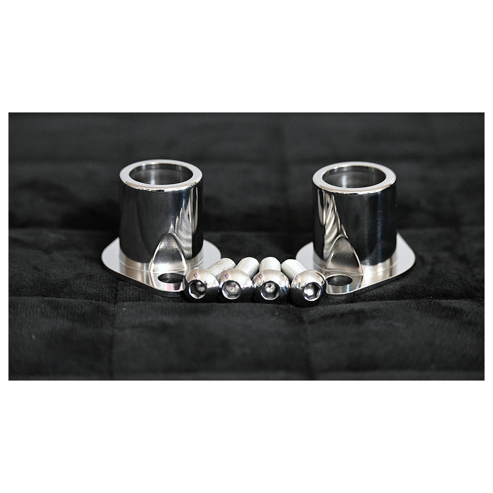 304 Stainless Steel Wiper Post Covers for Peterbilt 379/389 | Pair | GGE Products